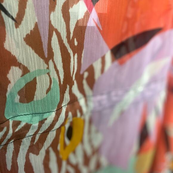 BLEU ROD BEATTIE UP LET'S GET LOUD CAFTAN SWIMSUIT COVER UP - Picture 13 of 13